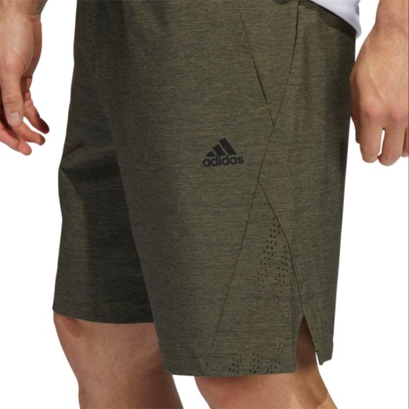 NWT adidas Men's Axis 20 Woven Heathered Shorts - Picture 6 of 6